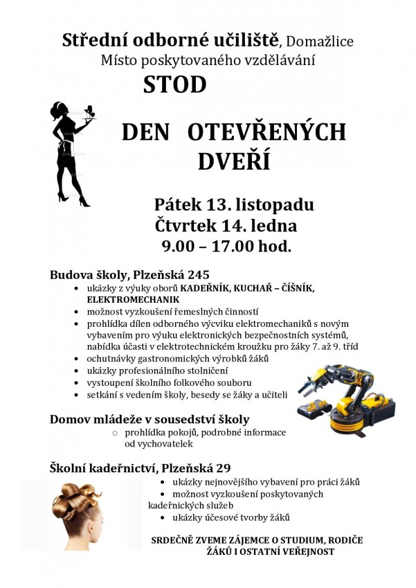 Den otevench dve